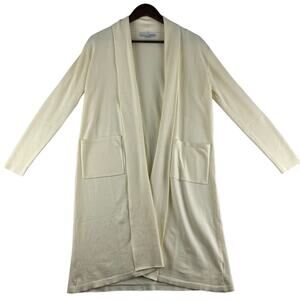 Baltic Born Longline Cardigan Sweater Women’s Size S Cream Beautiful Condition
